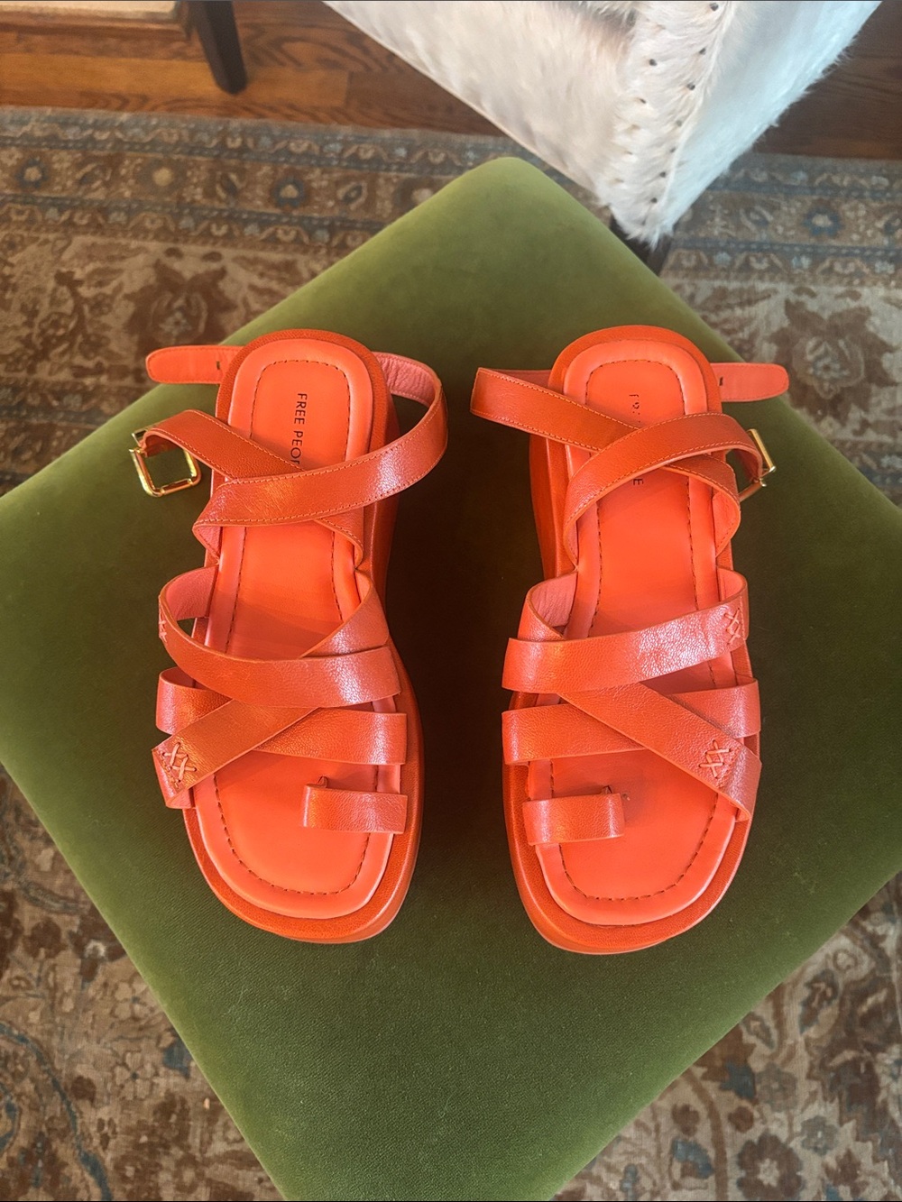 Free People Leather Sandal